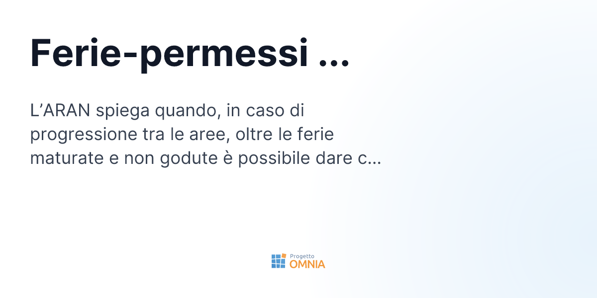 liquidazione ferie maturate e non godute Ferie non godute: calcolo e liquidazione con il TFR — idealista/news main image 1